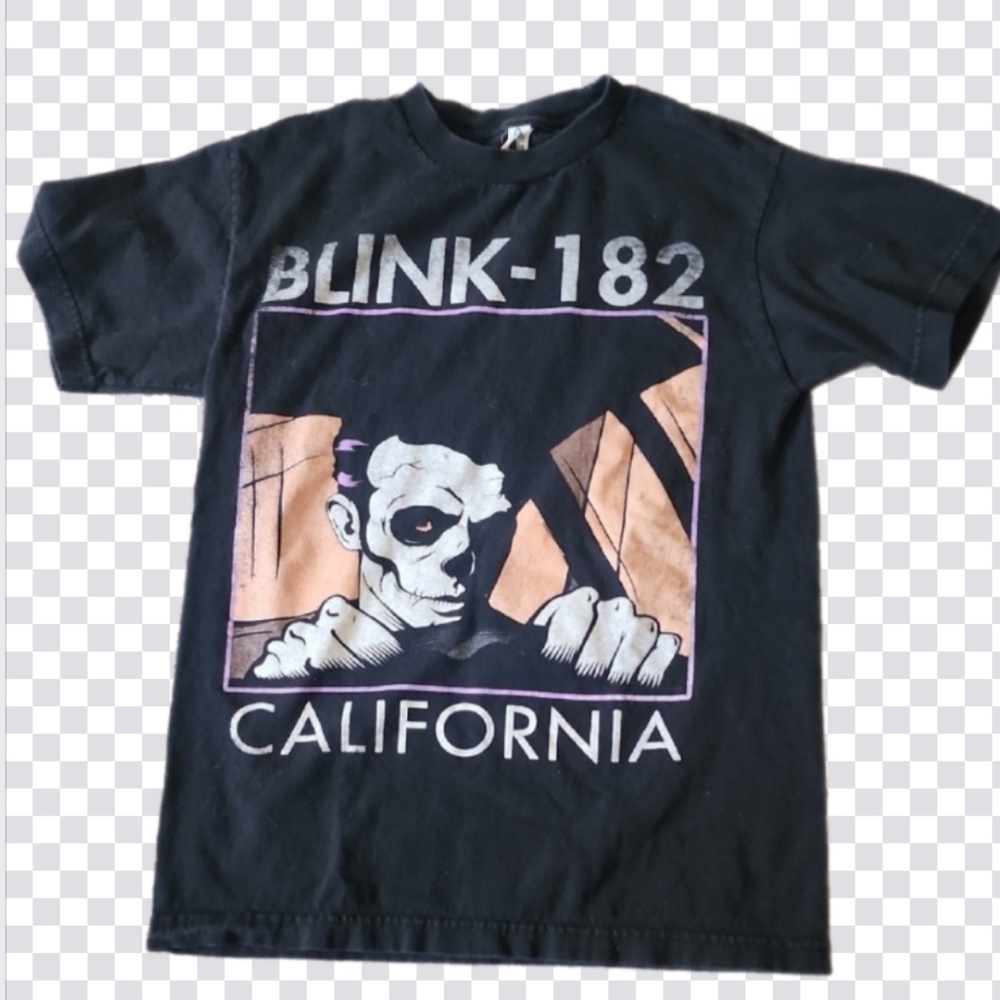 Blink-182 California Tour 2016 LA Forum Concert Tee Punk Rock Band Shirt